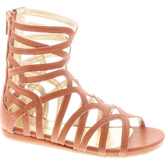 Kenneth Cole REACTION Triumph Mid Natural ChildG sandals 3 NEW - Picture 1 of 4